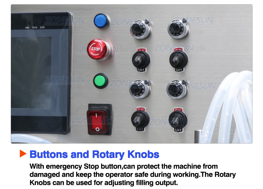ZONESUN Full Automatic Magnetic Pump Liquid Filling Machine-ZONESUN TECHNOLOGY LIMITED