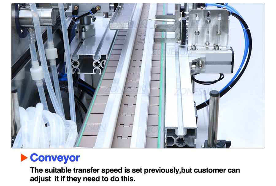 ZONESUN Full Automatic Magnetic Pump Liquid Filling Machine-ZONESUN TECHNOLOGY LIMITED