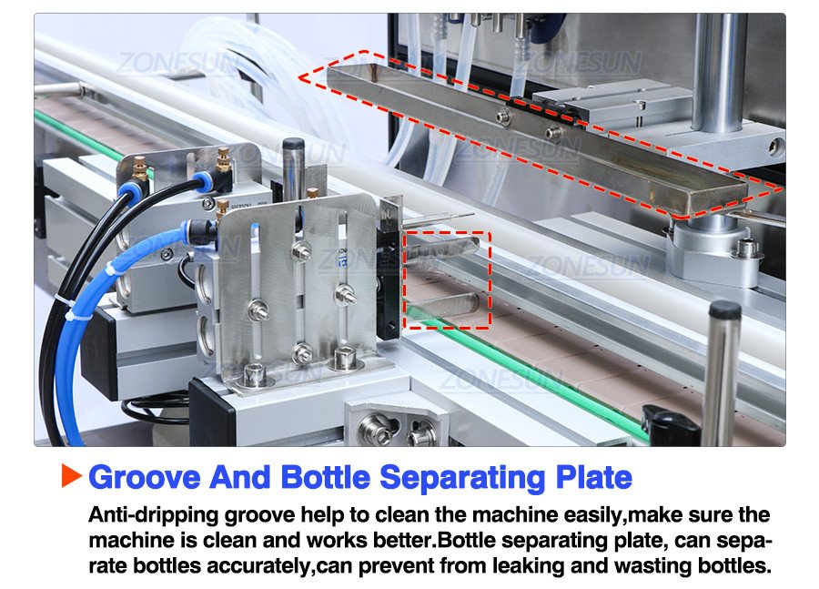 ZONESUN Full Automatic Magnetic Pump Liquid Filling Machine-ZONESUN TECHNOLOGY LIMITED