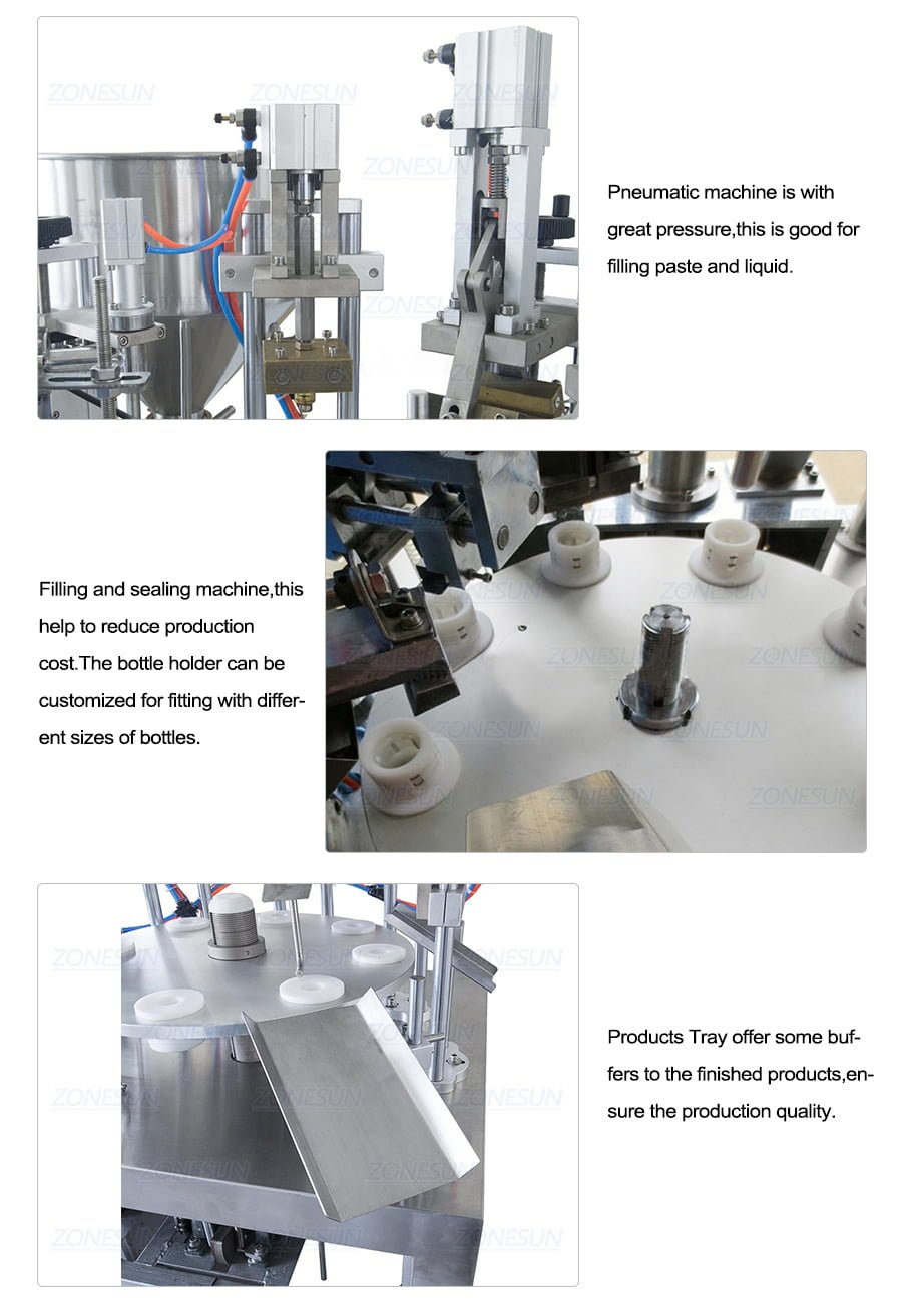 ZONESUN Automatic Tube Filling Sealing Machine For Toothpaste-ZONESUN TECHNOLOGY LIMITED ZONESUN Automatic Tube Filling Sealing Machine For Toothpaste-ZONESUN TECHNOLOGY LIMITED