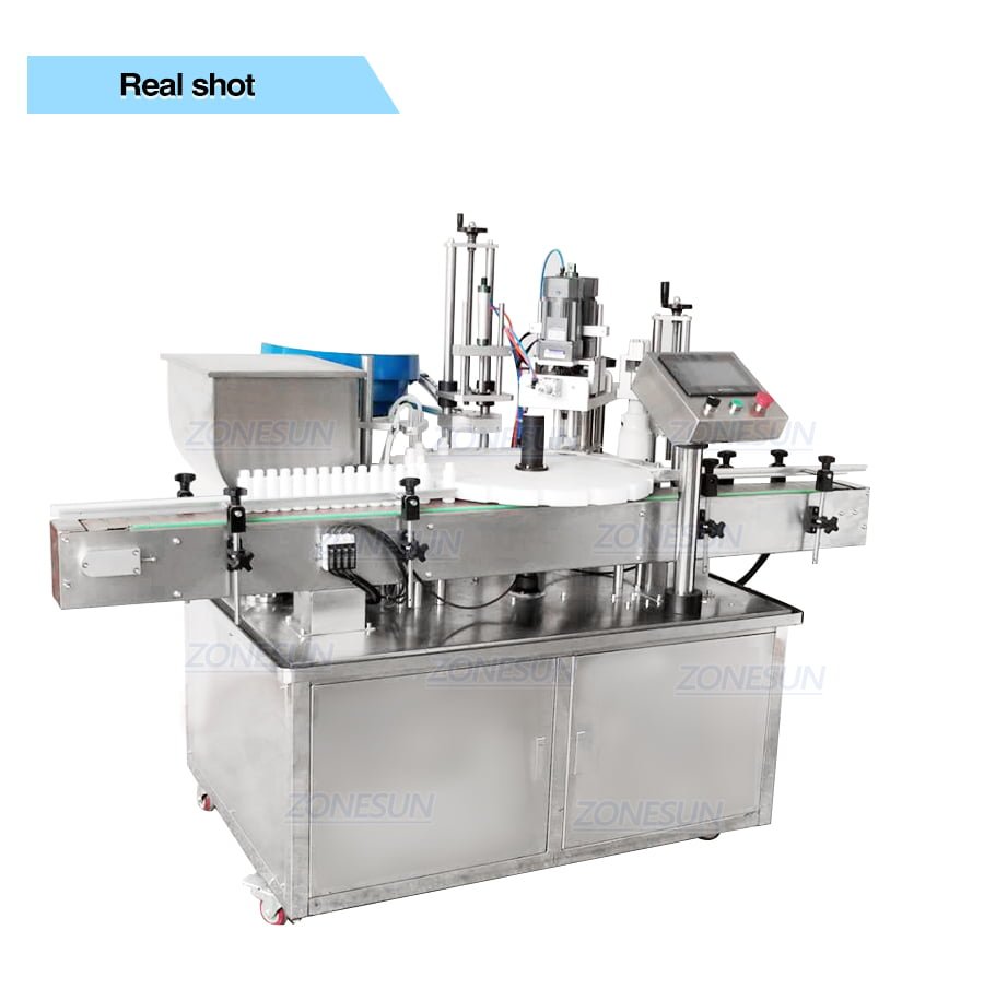 ZONESUN Full Automatic Rotary Bottle Filling Capping Machine-ZONESUN TECHNOLOGY LIMITED ZONESUN Full Automatic Rotary Bottle Filling Capping Machine-ZONESUN TECHNOLOGY LIMITED