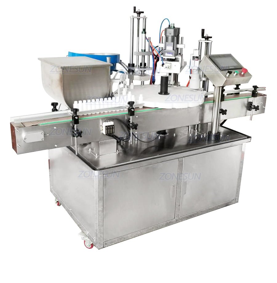 ZONESUN Full Automatic Rotary Bottle Filling Capping Machine-ZONESUN TECHNOLOGY LIMITED ZONESUN Full Automatic Rotary Bottle Filling Capping Machine-ZONESUN TECHNOLOGY LIMITED