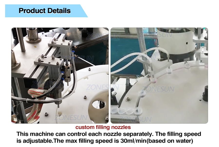 ZONESUN Full Automatic Rotary Bottle Filling Capping Machine-ZONESUN TECHNOLOGY LIMITED ZONESUN Full Automatic Rotary Bottle Filling Capping Machine-ZONESUN TECHNOLOGY LIMITED