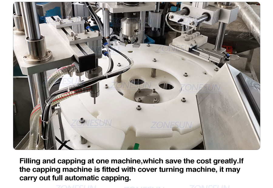 ZONESUN Full Automatic Rotary Bottle Filling Capping Machine-ZONESUN TECHNOLOGY LIMITED ZONESUN Full Automatic Rotary Bottle Filling Capping Machine-ZONESUN TECHNOLOGY LIMITED