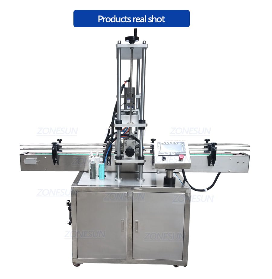 ZONESUN ZS-XG440A Full Automatic Bottle Capping Machine-ZONESUN TECHNOLOGY LIMITED ZONESUN ZS-XG440A Full Automatic Bottle Capping Machine-ZONESUN TECHNOLOGY LIMITED