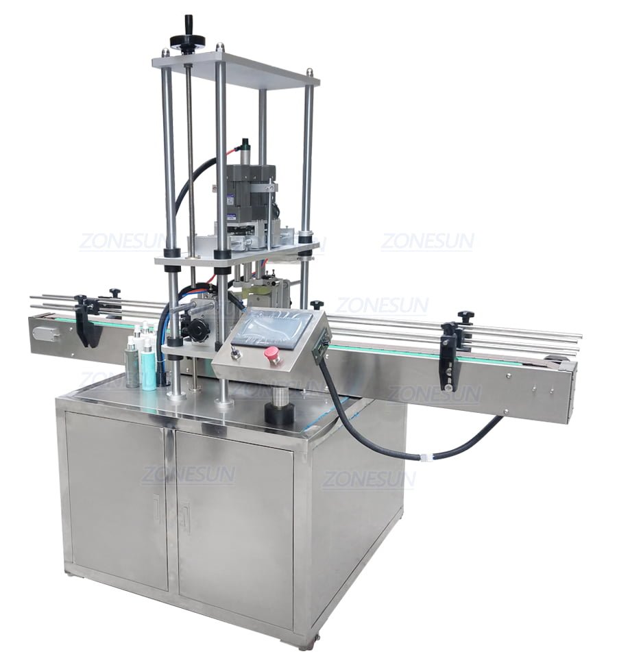 ZONESUN ZS-XG440A Full Automatic Bottle Capping Machine-ZONESUN TECHNOLOGY LIMITED ZONESUN ZS-XG440A Full Automatic Bottle Capping Machine-ZONESUN TECHNOLOGY LIMITED