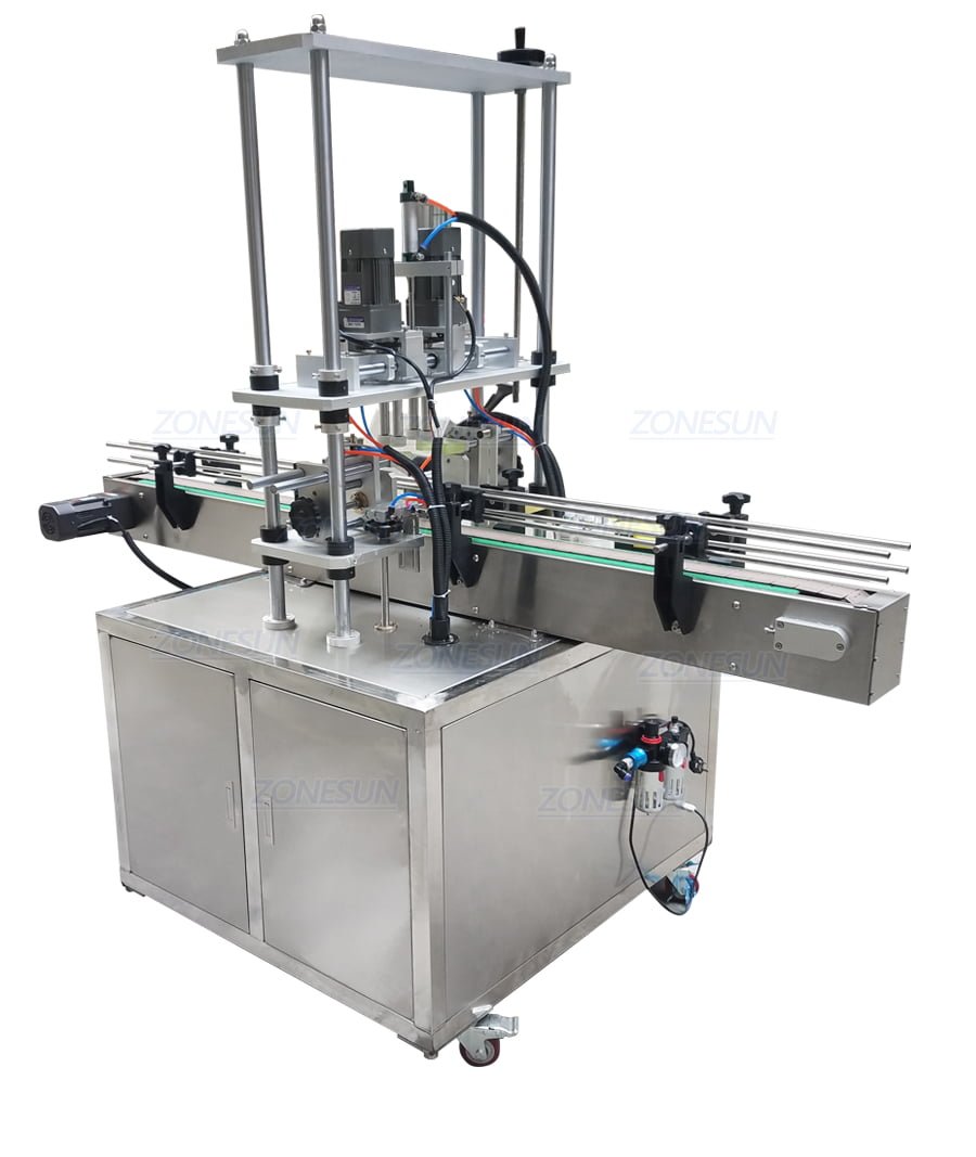 ZONESUN ZS-XG440A Full Automatic Bottle Capping Machine-ZONESUN TECHNOLOGY LIMITED ZONESUN ZS-XG440A Full Automatic Bottle Capping Machine-ZONESUN TECHNOLOGY LIMITED