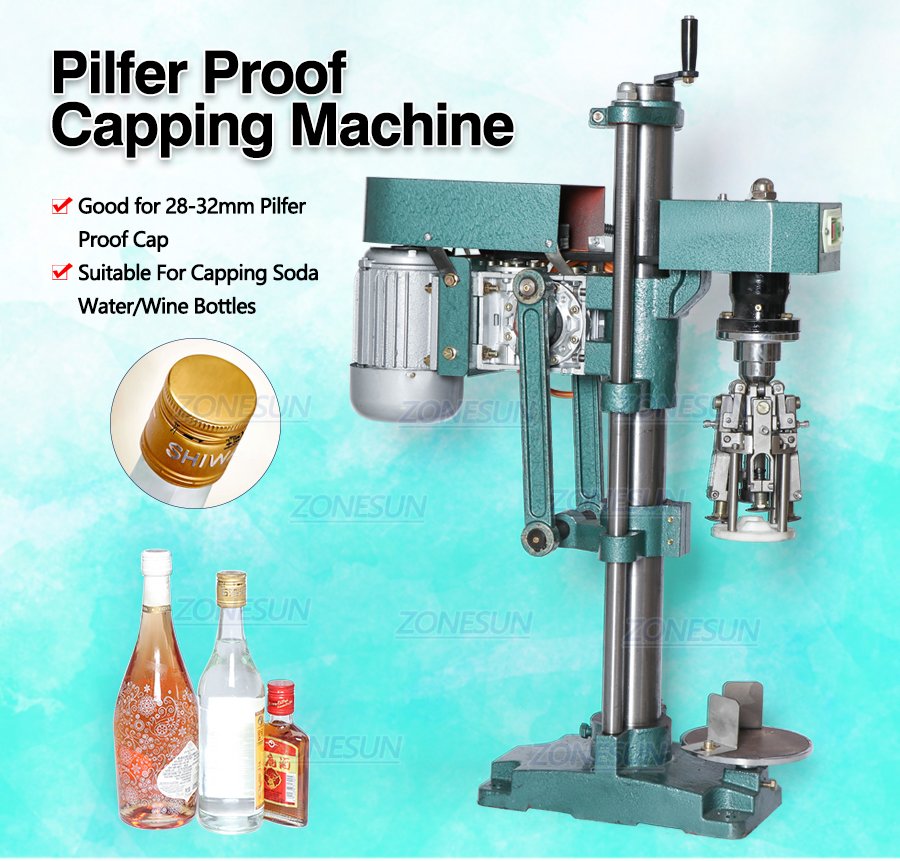 Semi AutomaticPilfer ProofCapping Machine-ZONESUN TECHNOLOGY LIMITED Semi AutomaticPilfer ProofCapping Machine-ZONESUN TECHNOLOGY LIMITED