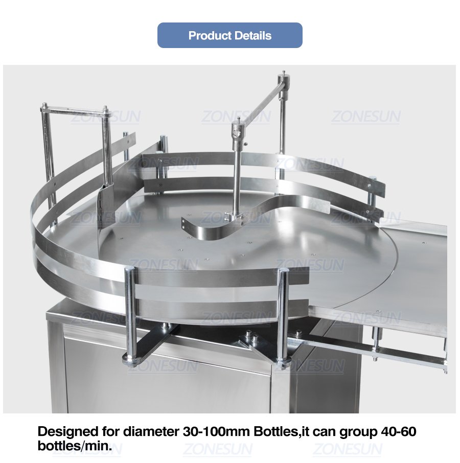 ZONESUN Automatic Bottle Unscrambler-ZONESUN TECHNOLOGY LIMITED ZONESUN Automatic Bottle Unscrambler-ZONESUN TECHNOLOGY LIMITED