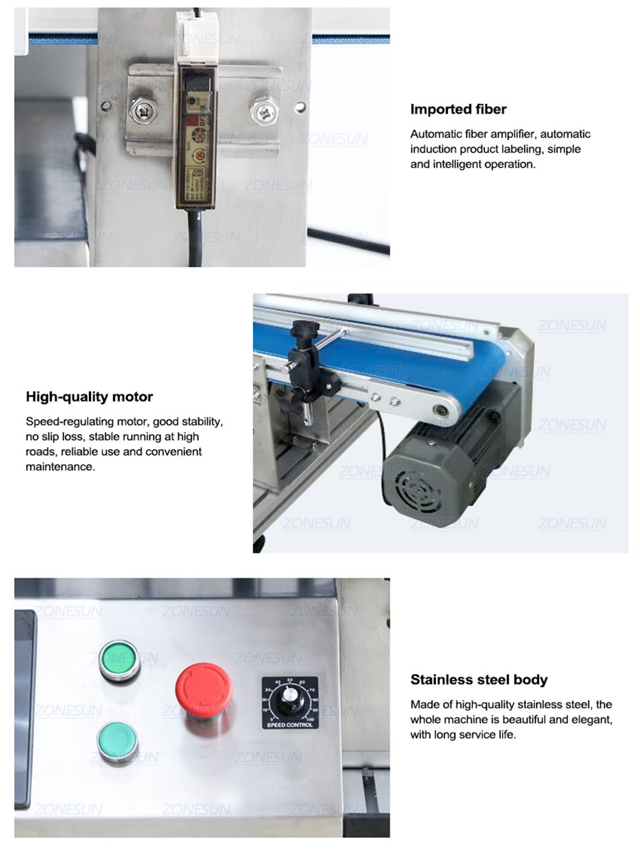 ZONESUN Automatic Flat Surface Labeling Machine-ZONESUN TECHNOLOGY LIMITED
