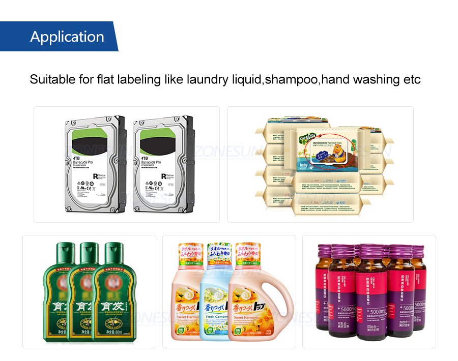 ZONESUN Automatic Flat Surface Labeling Machine-ZONESUN TECHNOLOGY LIMITED