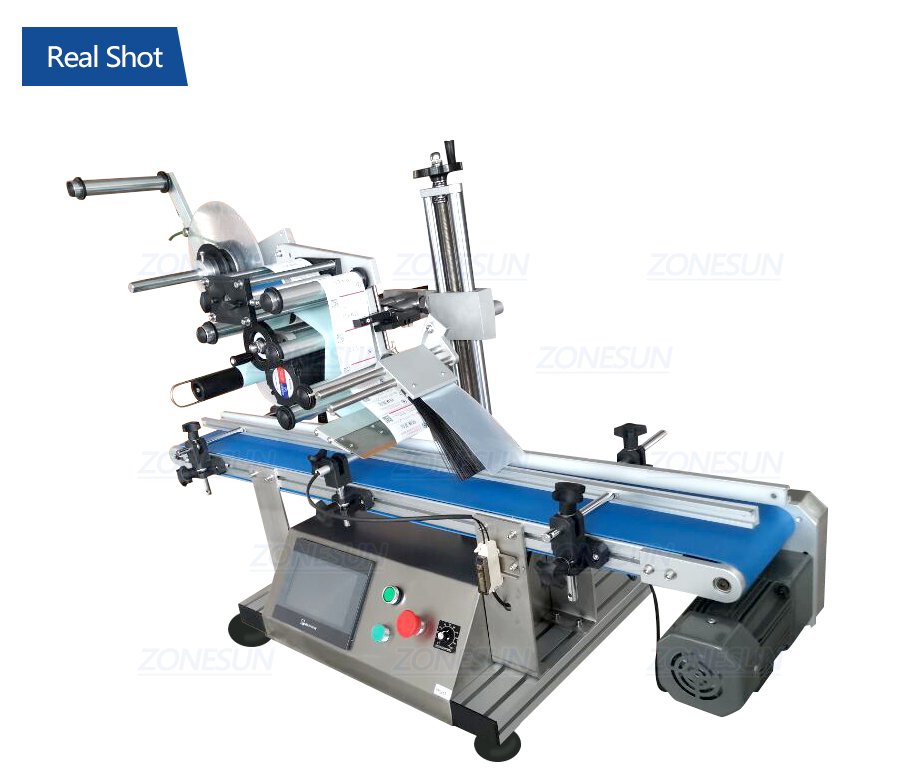 ZONESUN Automatic Flat Surface Labeling Machine-ZONESUN TECHNOLOGY LIMITED