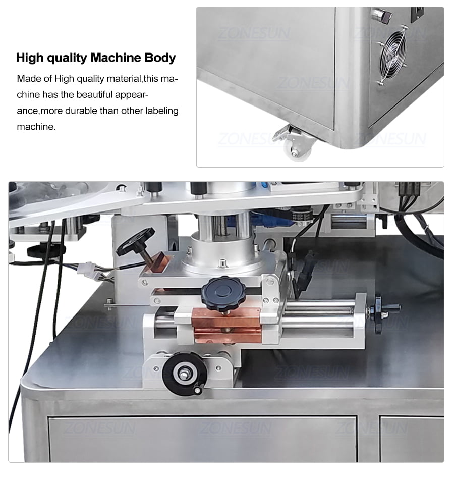 ZONESUN ZS-TB600 Full Automatic Flat Surface Labeling Machine-ZONESUN TECHNOLOGY LIMITED