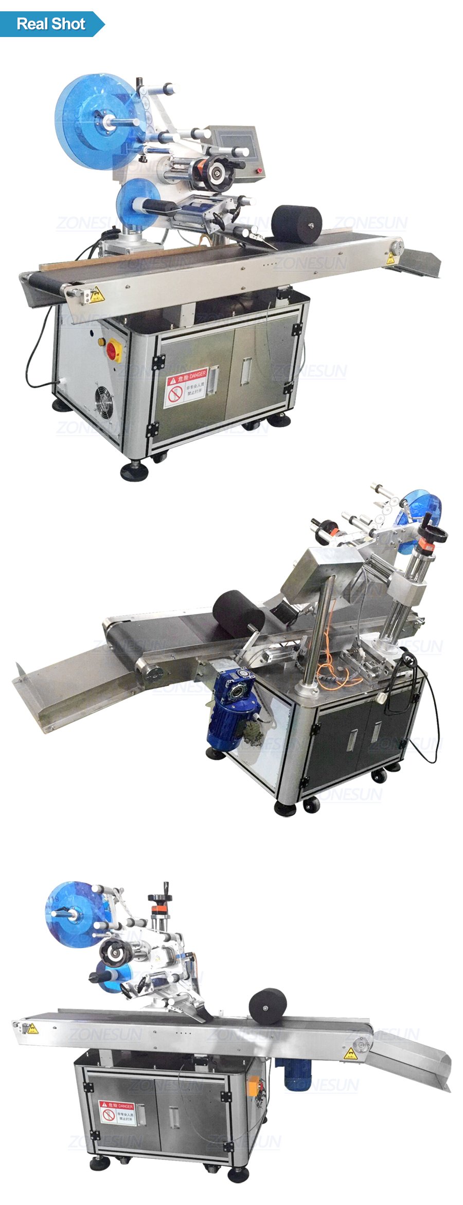 ZONESUN ZS-TB833 Full Automatic Anti Tamper Labeling Machine-ZONESUN TECHNOLOGY LIMITED