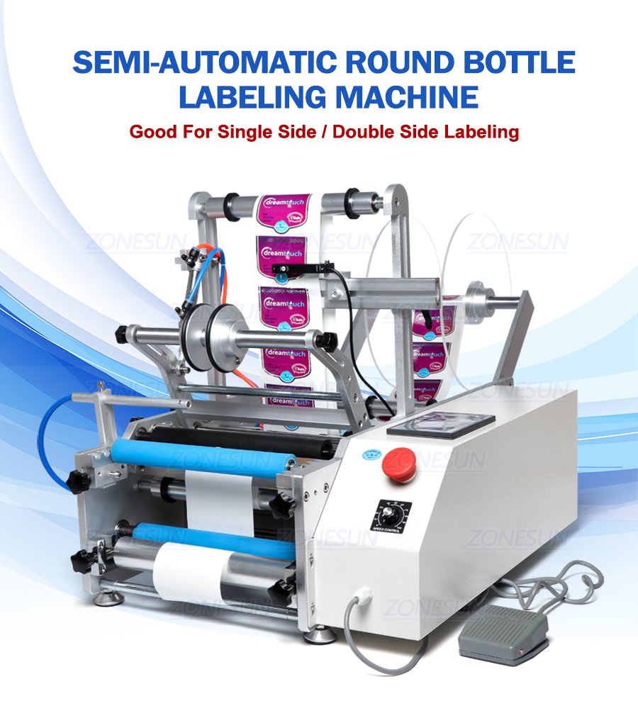 ZONESUN ZS-801 Automatic Round Bottle Labeling Machine-ZONESUN TECHNOLOGY LIMITED ZONESUN ZS-801 Automatic Round Bottle Labeling Machine-ZONESUN TECHNOLOGY LIMITED