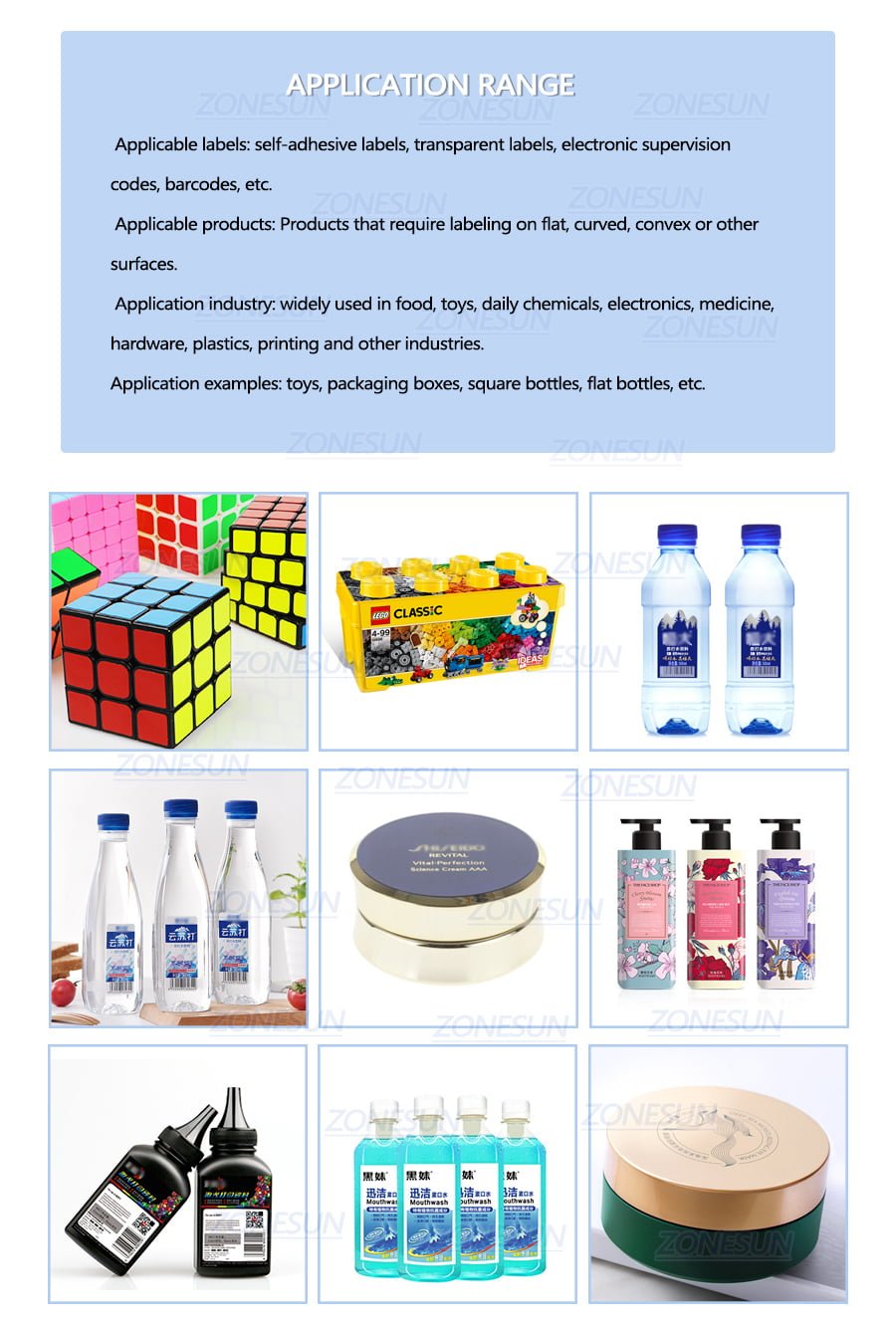 ZONESUN ZS-TB803 Full Automatic Labeling Machine-ZONESUN TECHNOLOGY LIMITED ZONESUN ZS-TB803 Full Automatic Labeling Machine-ZONESUN TECHNOLOGY LIMITED