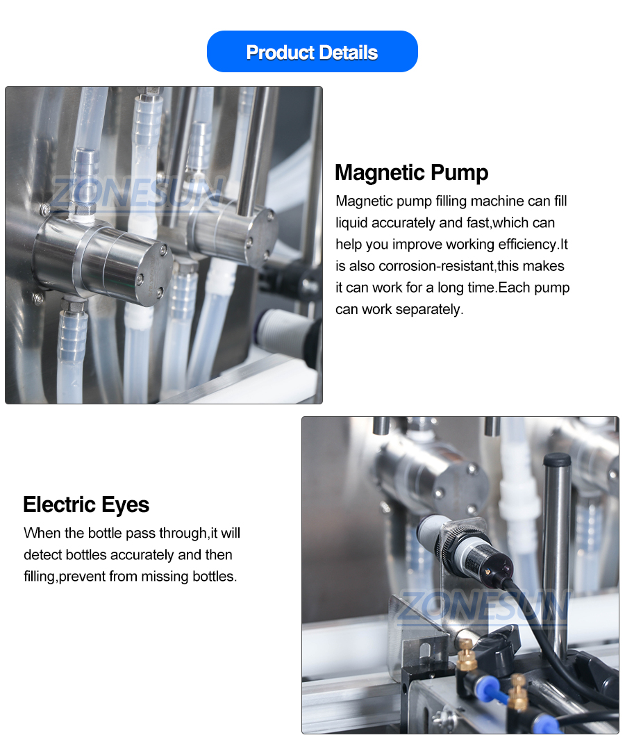 ZONESUN Automatic Magnetic Pump Liquid Filling Machine-ZONESUN TECHNOLOGY LIMITED ZONESUN Automatic Magnetic Pump Liquid Filling Machine-ZONESUN TECHNOLOGY LIMITED