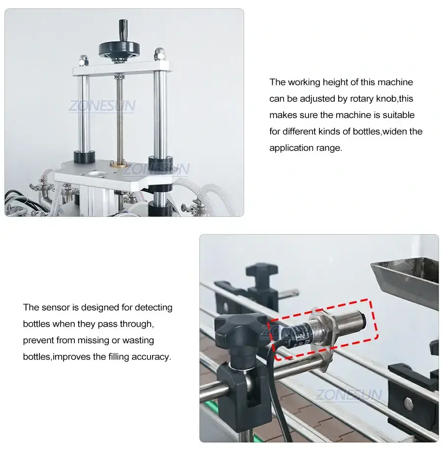 6 Heads Liquid Filling Machine-ZONESUN TECHNOLOGY LIMITED 6 Heads Liquid Filling Machine-ZONESUN TECHNOLOGY LIMITED