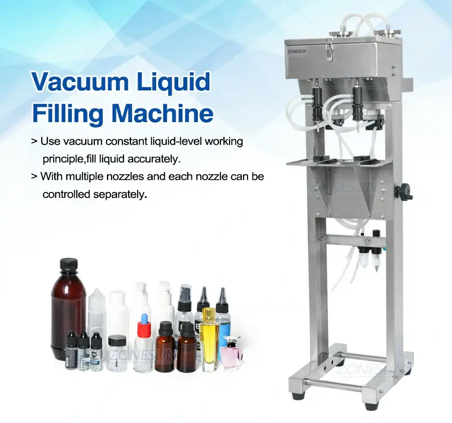 Vacuum Liquid Filling Machine-ZONESUN TECHNOLOGY LIMITED Vacuum Liquid Filling Machine-ZONESUN TECHNOLOGY LIMITED