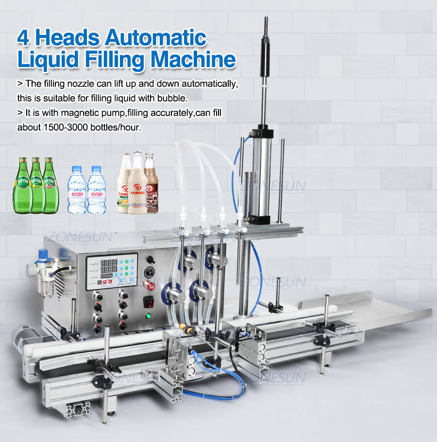 ZONESUN Automatic Desktop Magnetic Pump Diving Filling Machine-ZONESUN TECHNOLOGY LIMITED ZONESUN Automatic Desktop Magnetic Pump Diving Filling Machine-ZONESUN TECHNOLOGY LIMITED