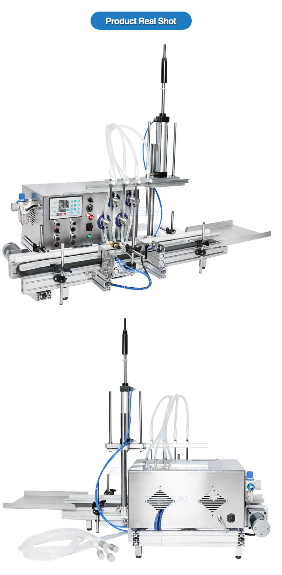 ZONESUN Automatic Desktop Magnetic Pump Diving Filling Machine-ZONESUN TECHNOLOGY LIMITED ZONESUN Automatic Desktop Magnetic Pump Diving Filling Machine-ZONESUN TECHNOLOGY LIMITED