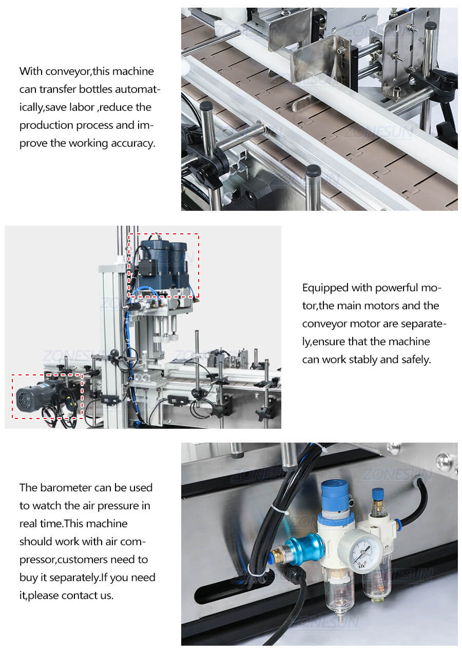 Desktop Bottle Capping Machine-ZONESUN TECHNOLOGY LIMITED Desktop Bottle Capping Machine-ZONESUN TECHNOLOGY LIMITED