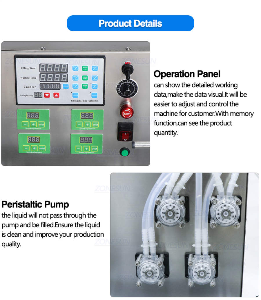 ZONESUN Desktop Automatic Liquid Filling Machine For Essential Oil-ZONESUN TECHNOLOGY LIMITED ZONESUN Desktop Automatic Liquid Filling Machine For Essential Oil-ZONESUN TECHNOLOGY LIMITED