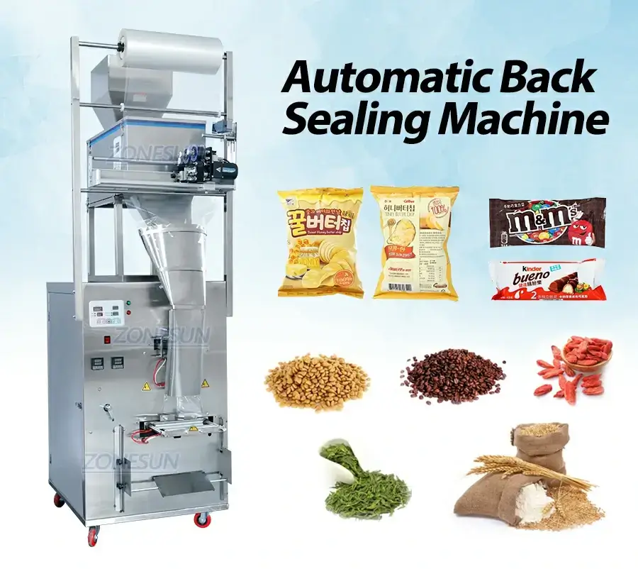 ZONESUN ZS-FM1000 Large Capacity Automatic Filling Sealing Machine-ZONESUN TECHNOLOGY LIMITED ZONESUN ZS-FM1000 Large Capacity Automatic Filling Sealing Machine-ZONESUN TECHNOLOGY LIMITED