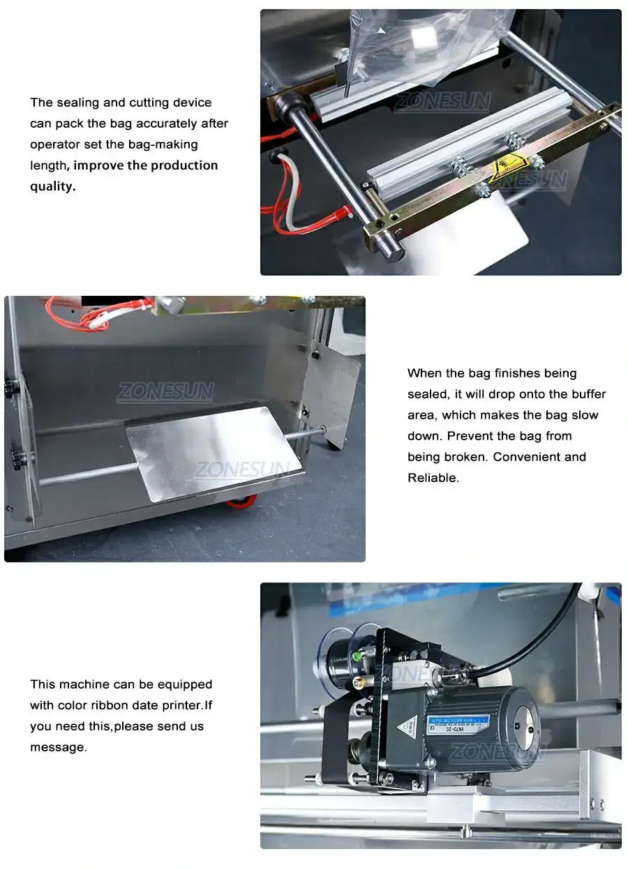 ZONESUN ZS-FM1000 Large Capacity Automatic Filling Sealing Machine-ZONESUN TECHNOLOGY LIMITED ZONESUN ZS-FM1000 Large Capacity Automatic Filling Sealing Machine-ZONESUN TECHNOLOGY LIMITED
