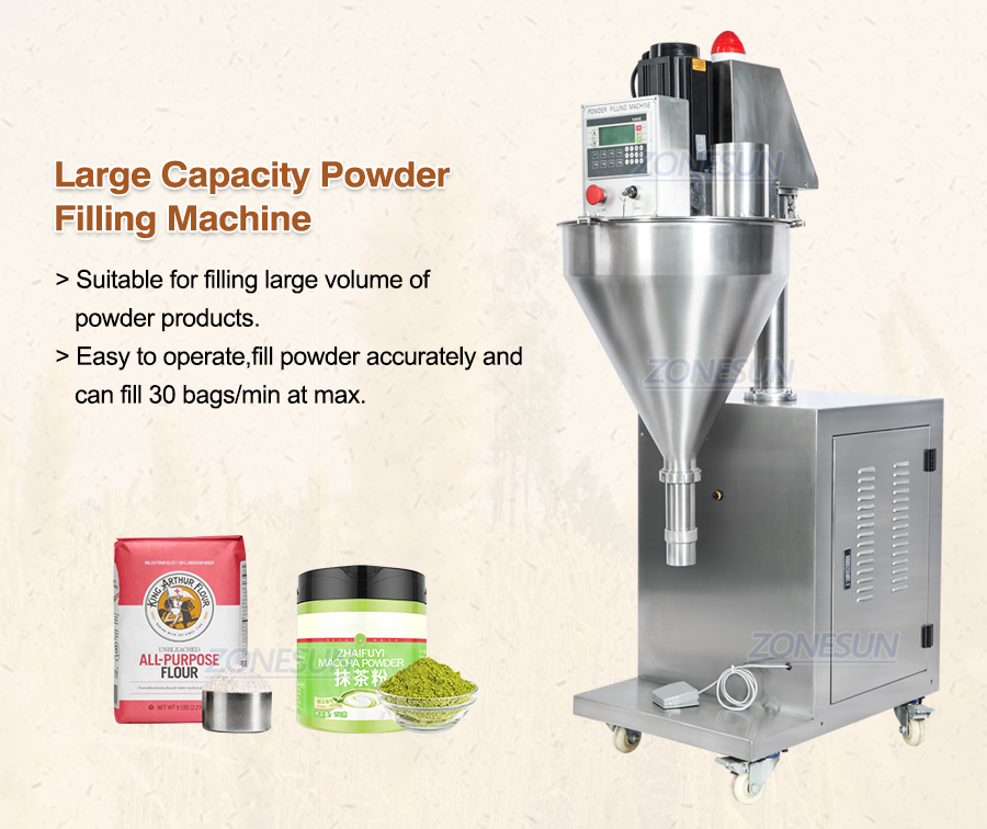 ZONESUN ZS-FM2000 Automatic Powder Filling Machinery-ZONESUN TECHNOLOGY LIMITED ZONESUN ZS-FM2000 Automatic Powder Filling Machinery-ZONESUN TECHNOLOGY LIMITED