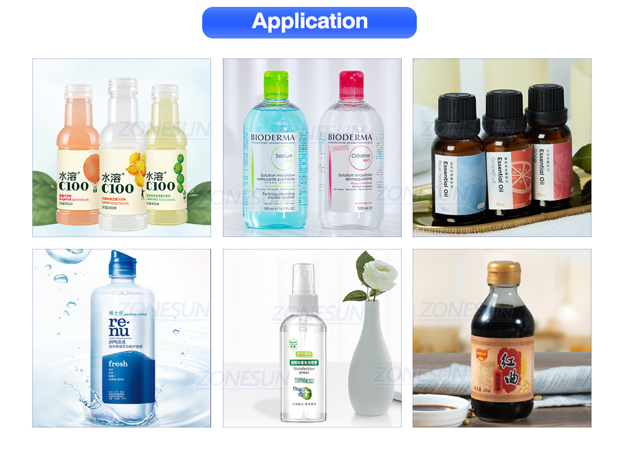 ZONESUN ZS-FAL90 LConfiguration Automatic Liquid Filling Capping And Labeling Machine-ZONESUN TECHNOLOGY LIMITED ZONESUN ZS-FAL90 LConfiguration Automatic Liquid Filling Capping And Labeling Machine-ZONESUN TECHNOLOGY LIMITED