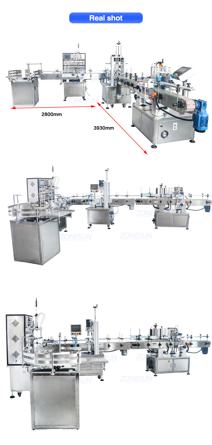 ZONESUN ZS-FAL90 LConfiguration Automatic Liquid Filling Capping And Labeling Machine-ZONESUN TECHNOLOGY LIMITED ZONESUN ZS-FAL90 LConfiguration Automatic Liquid Filling Capping And Labeling Machine-ZONESUN TECHNOLOGY LIMITED