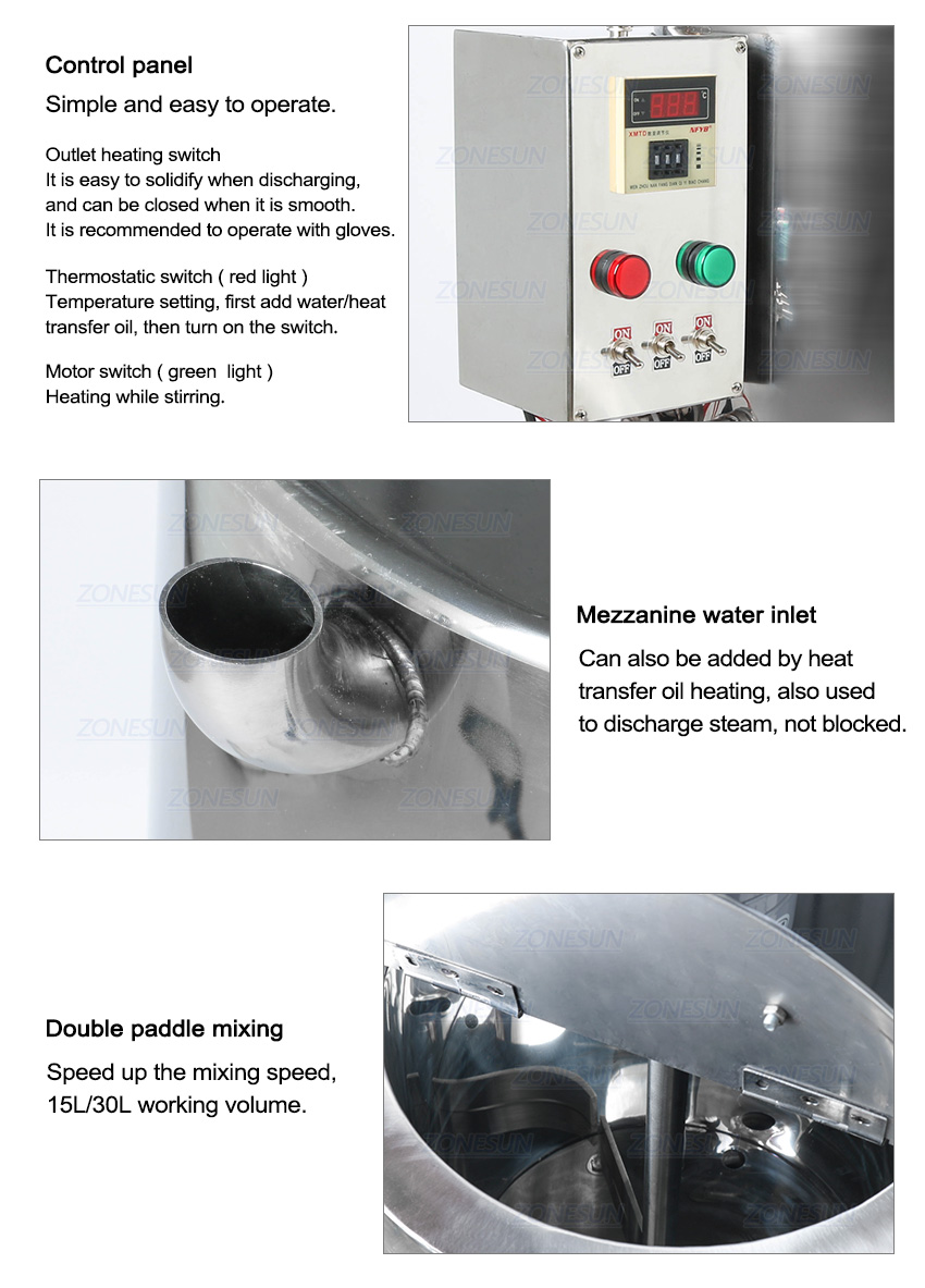 ZONESUN Heating Stirring Lipstick Filling Machine-ZONESUN TECHNOLOGY LIMITED ZONESUN Heating Stirring Lipstick Filling Machine-ZONESUN TECHNOLOGY LIMITED