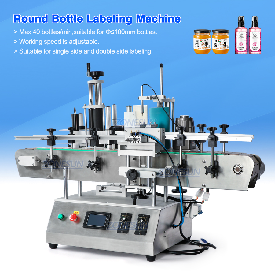 ZONESUN ZS-TB500A Automatic Round bottles Positioning And Labeling Machine-ZONESUN TECHNOLOGY LIMITED ZONESUN ZS-TB500A Automatic Round bottles Positioning And Labeling Machine-ZONESUN TECHNOLOGY LIMITED