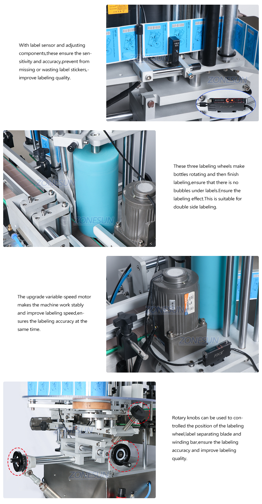 ZONESUN ZS-TB500A Automatic Round bottles Positioning And Labeling Machine-ZONESUN TECHNOLOGY LIMITED ZONESUN ZS-TB500A Automatic Round bottles Positioning And Labeling Machine-ZONESUN TECHNOLOGY LIMITED