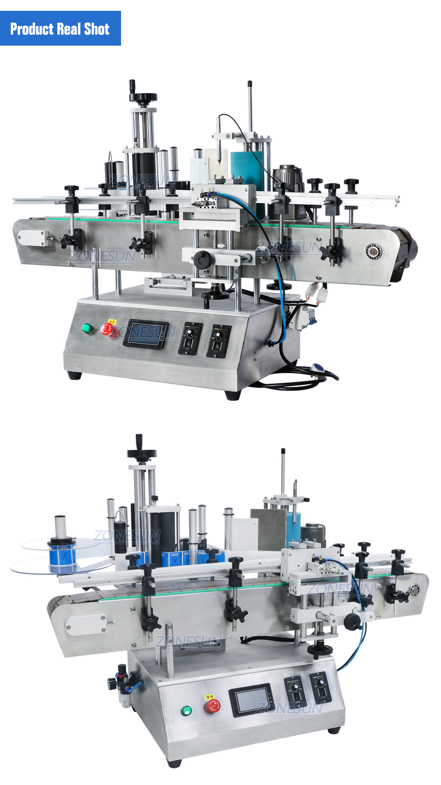 ZONESUN ZS-TB500A Automatic Round bottles Positioning And Labeling Machine-ZONESUN TECHNOLOGY LIMITED ZONESUN ZS-TB500A Automatic Round bottles Positioning And Labeling Machine-ZONESUN TECHNOLOGY LIMITED