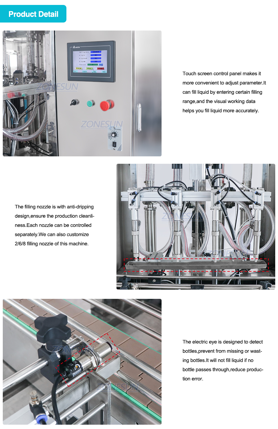 ZONESUN ZS-SV4G Automatic Paste Servo Filling Machine-ZONESUN TECHNOLOGY LIMITED ZONESUN ZS-SV4G Automatic Paste Servo Filling Machine-ZONESUN TECHNOLOGY LIMITED