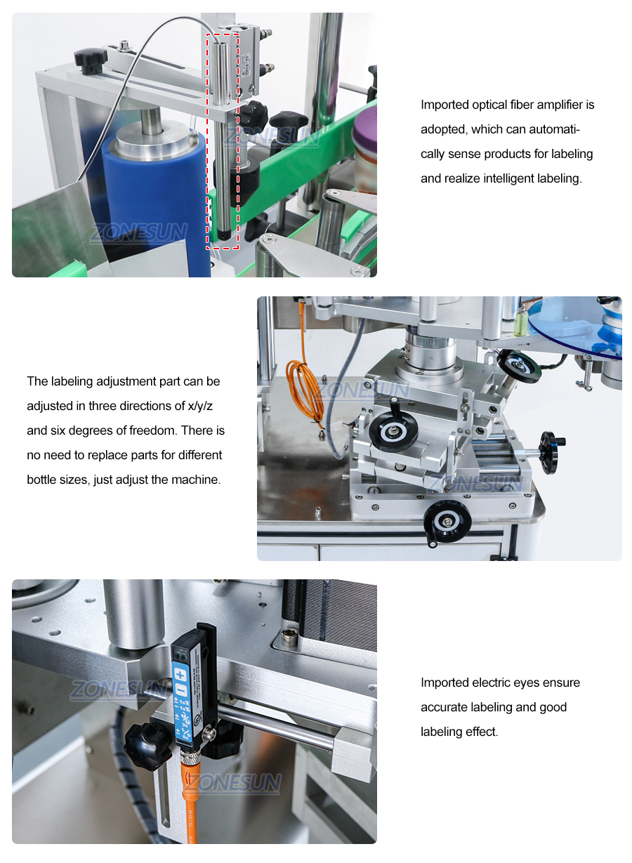 Automatic Round Bottle Labeling Machine-ZONESUN TECHNOLOGY LIMITED Automatic Round Bottle Labeling Machine-ZONESUN TECHNOLOGY LIMITED