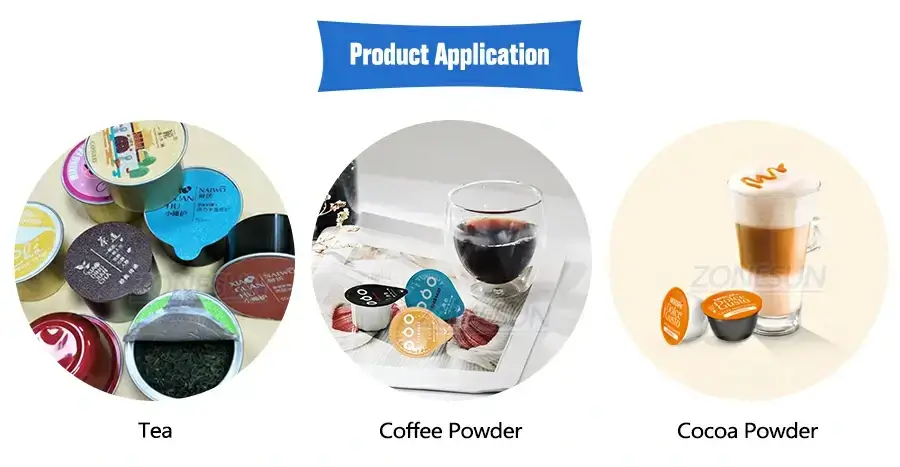 Coffee Capsule Filling And Sealing Machine-ZONESUN TECHNOLOGY LIMITED Coffee Capsule Filling And Sealing Machine-ZONESUN TECHNOLOGY LIMITED