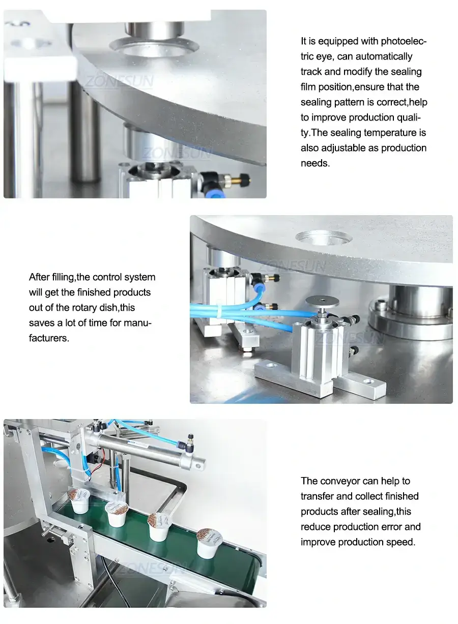 Coffee Capsule Filling And Sealing Machine-ZONESUN TECHNOLOGY LIMITED Coffee Capsule Filling And Sealing Machine-ZONESUN TECHNOLOGY LIMITED