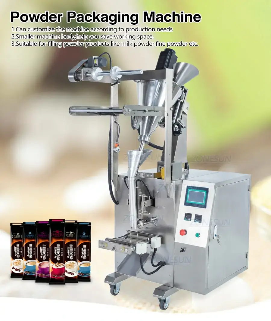 Powder Packaging Machine-ZONESUN TECHNOLOGY LIMITED Powder Packaging Machine-ZONESUN TECHNOLOGY LIMITED