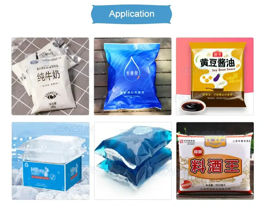 Liquid Bag Back Sealing Packing Machine-ZONESUN TECHNOLOGY LIMITED Liquid Bag Back Sealing Packing Machine-ZONESUN TECHNOLOGY LIMITED