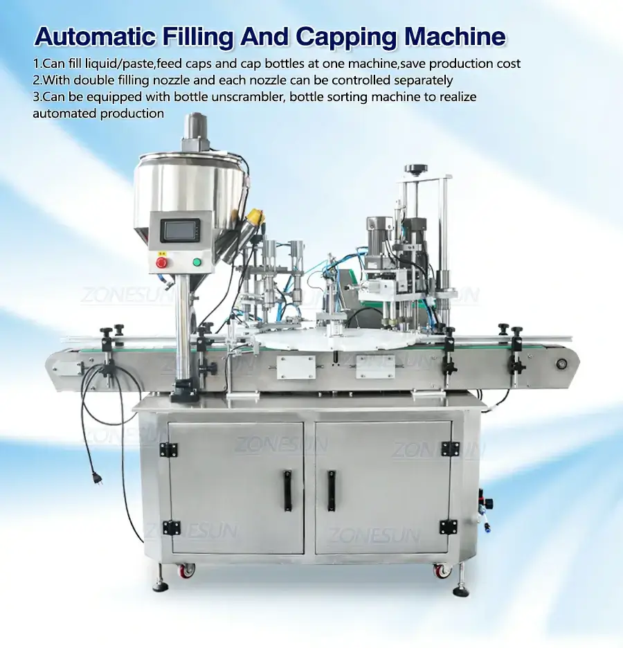 Vial Filling And Cappping Machine-ZONESUN TECHNOLOGY LIMITED Vial Filling And Cappping Machine-ZONESUN TECHNOLOGY LIMITED
