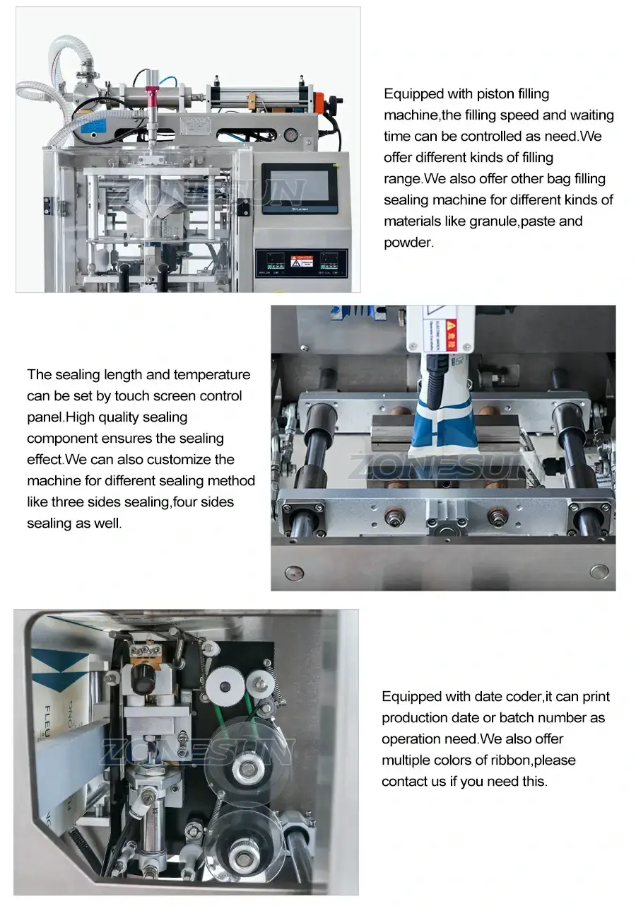 Liquid Bag Back Sealing Packing Machine-ZONESUN TECHNOLOGY LIMITED Liquid Bag Back Sealing Packing Machine-ZONESUN TECHNOLOGY LIMITED