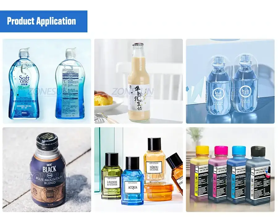 4-head Vertical Magnetic Pump Filling Machine-ZONESUN TECHNOLOGY LIMITED 4-head Vertical Magnetic Pump Filling Machine-ZONESUN TECHNOLOGY LIMITED