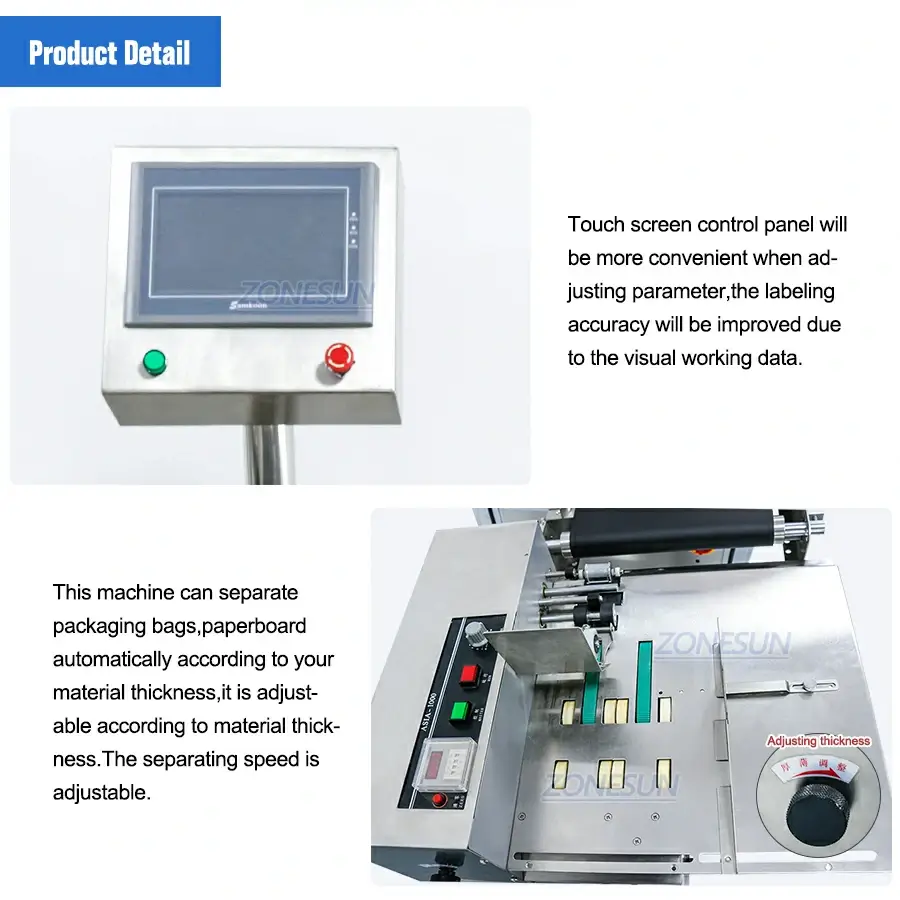 ZONESUN ZS-TB832 Automatic Flat Surface Labeling Machine with Paging Machine-ZONESUN TECHNOLOGY LIMITED ZONESUN ZS-TB832 Automatic Flat Surface Labeling Machine with Paging Machine-ZONESUN TECHNOLOGY LIMITED