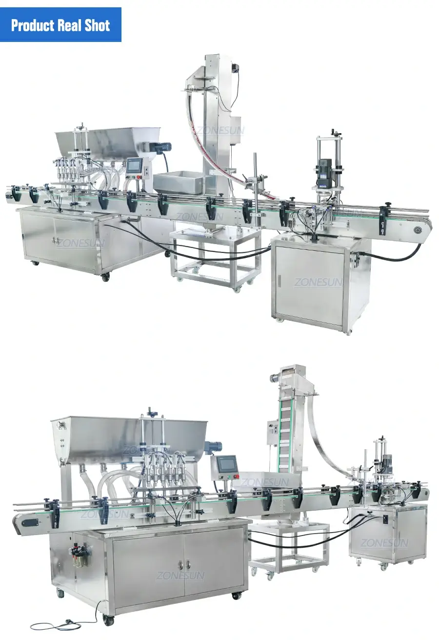 Automatic production line With Cap Feeding Elevator Machine-ZONESUN TECHNOLOGY LIMITED Automatic production line With Cap Feeding Elevator Machine-ZONESUN TECHNOLOGY LIMITED