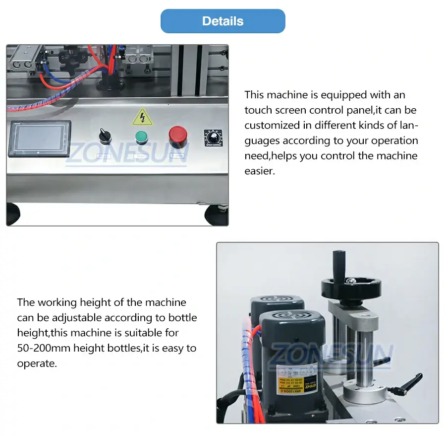 Automatic Round Bottle Capping Machine-ZONESUN TECHNOLOGY LIMITED Automatic Round Bottle Capping Machine-ZONESUN TECHNOLOGY LIMITED