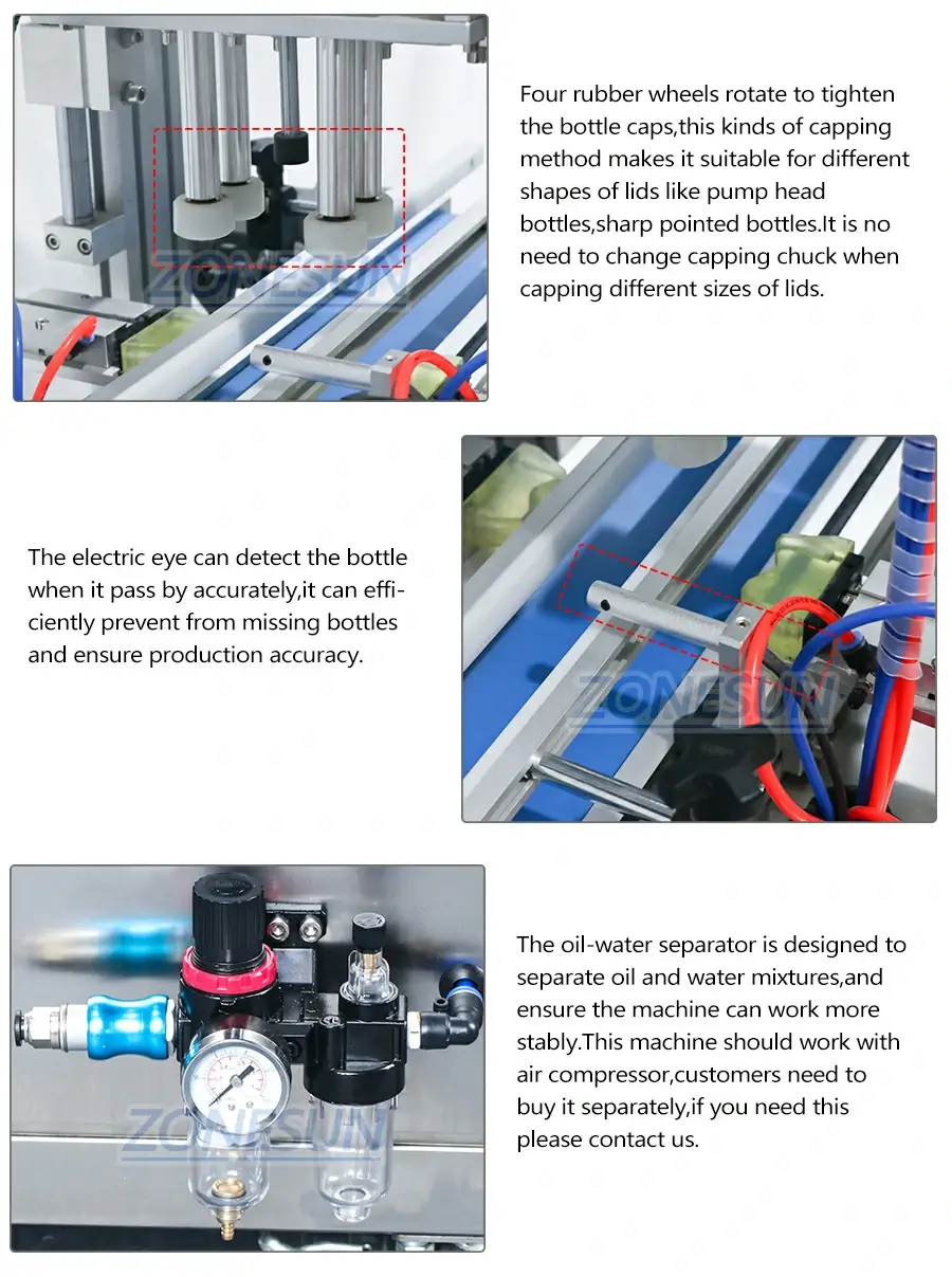 Automatic Round Bottle Capping Machine-ZONESUN TECHNOLOGY LIMITED Automatic Round Bottle Capping Machine-ZONESUN TECHNOLOGY LIMITED
