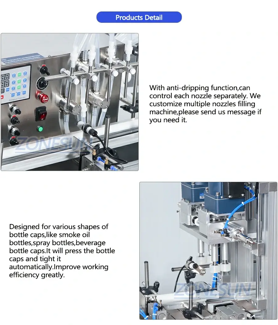 Automatic Filling Capping And Labeling Machine-ZONESUN TECHNOLOGY LIMITED Automatic Filling Capping And Labeling Machine-ZONESUN TECHNOLOGY LIMITED